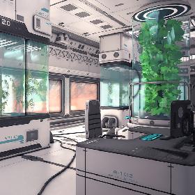 Sci Fi Laboratory 03 3D model